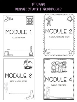Preview of EL 1st Grade (Modules 1-4) Student Workbooks