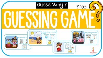 Preview of "Guess Why?"Guessing Game | kindergartens