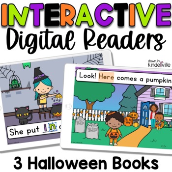 Digital Books: Halloween Emergent Readers for Google Seesaw | TpT