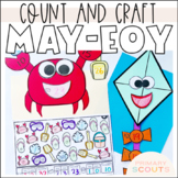 Count & Craft MAY | Place Value Crafts | End of Year Math Craft