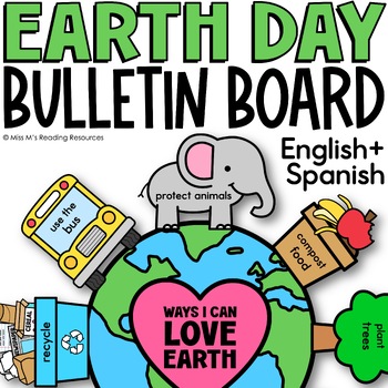 Preview of Earth Day Activities Earth Day Craft Earth Day Bulletin Board Earth Day SPANISH