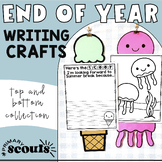 End of Year Writing Prompts | Summer Jellyfish Ice Cream C