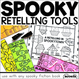 Halloween Reading Tools|  Story Elements | Retelling Hand