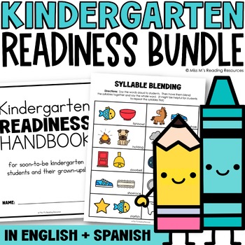 Preview of Kindergarten Readiness Summer Packet Checklist Kindergarten Assessment Packet