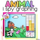 I Spy Math Graphing | Bar Graphs | Kindergarten Math Centers