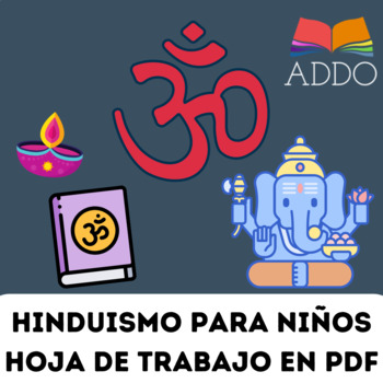 Preview of [ HINDUISMO ] Hojas de trabajo en PDF en ESPAÑOL