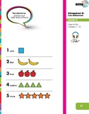 Numbers Activity and Song (Spanish resource)
