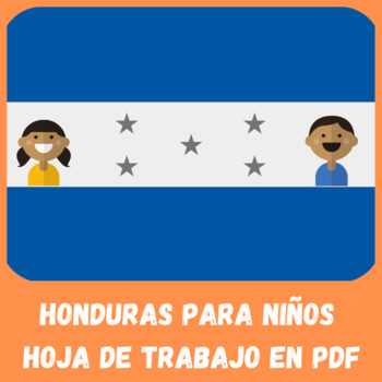 Preview of [ HONDURAS ] Hojas de trabajo en PDF en ESPAÑOL