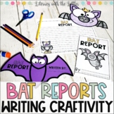 Bat Reports | Halloween Writing Craftivity and Bulletin Bo