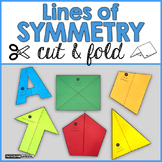 Lines of Symmetry Cut And Fold Figures | Geometry | 4.G.A.3