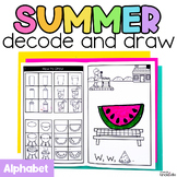 Summer Decodable Readers Alphabet Beginning Sounds - Direc