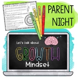 Growth Mindset Parent Night Kit