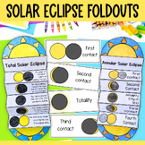 Solar eclipse 2024 foldable sequencing craft activity tota