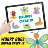 Digital Feelings Check In with Worry Bugs Coping Skills