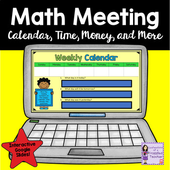 Preview of Math Meeting | Calendar Time