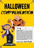 "Halloween Fun Comprehension Book for Grade 2,3,4,5" Readi