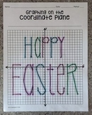 "Happy Easter" - Graphing on the Coordinate Plane Mystery Picture