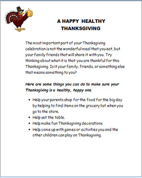 Establishing Your Healthy Thanksgiving Day Game Plan