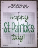 Happy St Patricks Day - Graphing on the Coordinate Plane M