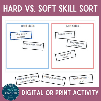 Preview of Hard and Soft Skill Sort