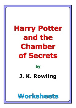 Preview of "Harry Potter and the Chamber of Secrets" worksheets
