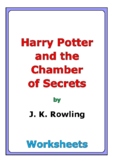 "Harry Potter and the Chamber of Secrets" worksheets