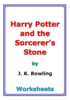 Preview of "Harry Potter and the Sorcerer's Stone" worksheets