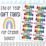 "Have a Colorful Summer" Printable Gift Tags - End of Year