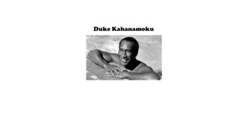 Preview of ¡Hazlo Ahora! Spanish Reading: Biografía: Duke Kahanamoku