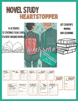 Preview of "Heartstopper" by Alice Oseman Novel Study