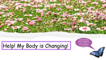 Preview of "Help! My Body is Changing" - Social Story Bundle for Adolescent Girls