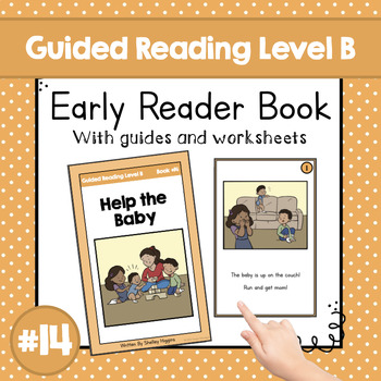 Preview of "Help the Baby" | Guided Reading Level B Book | Printable Sight Word Book