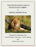  Hemingway's "The Short Happy Life of Francis Macomber" Sh