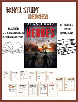 Preview of "Heroes" By Alan Gratz - Guided Reading Response