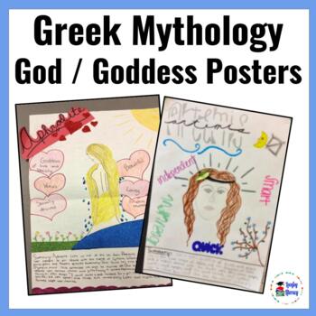 Heroes, Gods, and Monsters of the Greek Myths l God/Goddess Poster ...