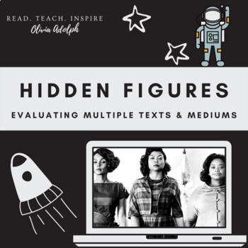 Preview of "Hidden Figures" Text Analysis for Black History & Women's History Months