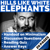 "Hills Like White Elephants" by Ernest Hemingway | 20-Page