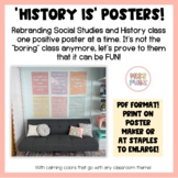 'History Is...' Posters! (set of 6)