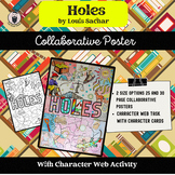 "Holes" by Louis Sachar Collaborative Poster and Character
