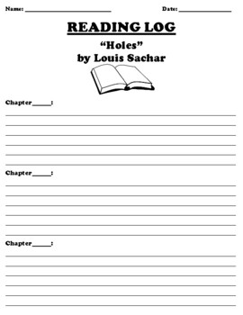 sachar holes teaching resources teachers pay teachers