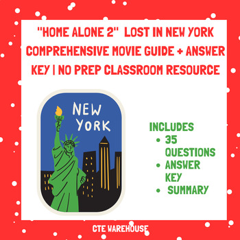 Preview of "Home Alone 2: Lost in New York" Movie Guide + Answer Key | Print & Go Resource
