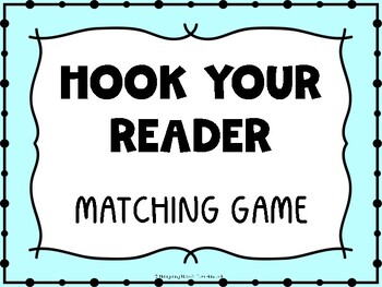 Preview of "Hook Your Readers" - Memory Match Game of Effective Writing Hooks