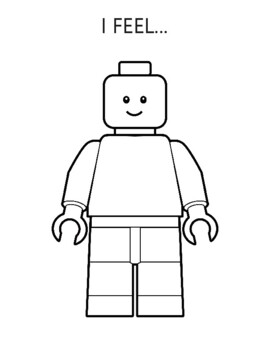 lego head coloring page