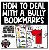 How To Deal With A Bully in 5 Steps, Bookmarks Set, Life S