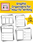 "How To" Writing Templates | Graphic Organizers | Pre-Writ