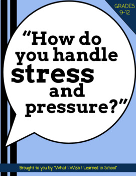 Preview of "How do you handle stress and pressure?" Job Interview Question Guide