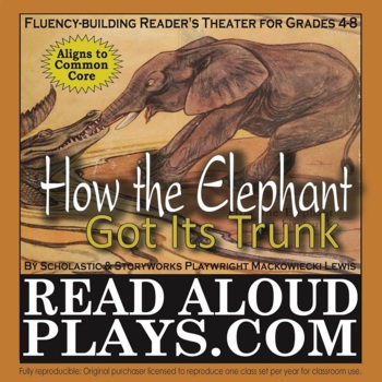 Preview of "How the Elephant Got Its Trunk" Jungle Book Reader's Theater
