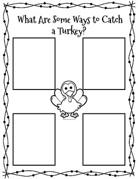 Preview of "How to Catch a Turkey" Thanksgiving Writing Piece (digital and printable)