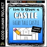 *FREEBIE* How to Draw a Fairy Tale Castle | Fairy Tales | Writing Paper
