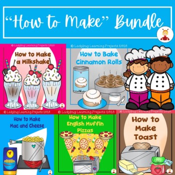Preview of "How to Make" Bundle - Emergent Reader Sets - {Ladybug Learning Projects}
